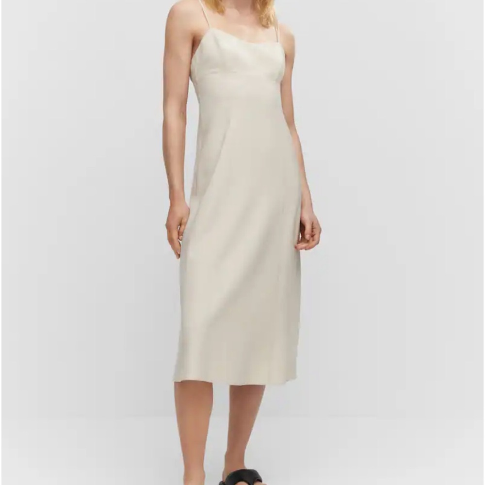 NWT cream colored dress, size small